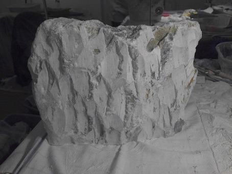 unbearbeiteter Speckstein